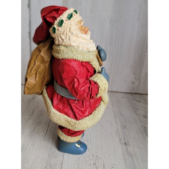 Possible dream vintage santa claus Clothique xmas toy sack figure - Picture 7 of 8